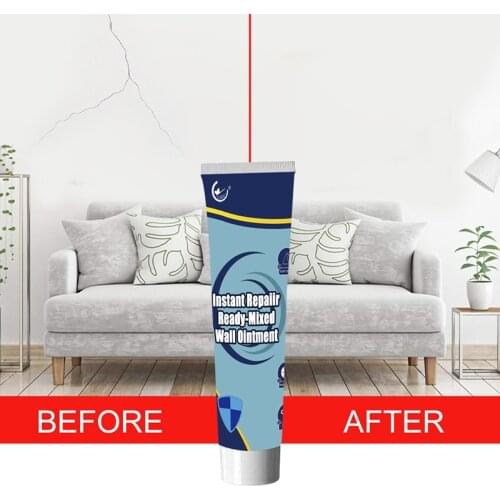 20/100/250g Wall Mending Cream Wall Surface Peeling Graffiti Crack Repair Plaster Quick & Easy Solution with Scraper JDH88