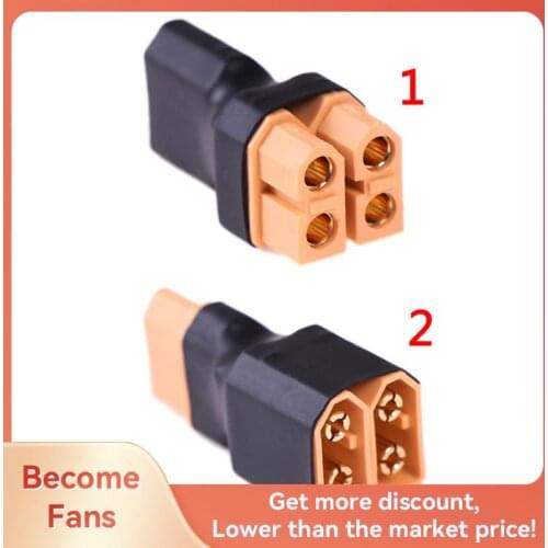 1 Pcs NEW XT60 Parallel Adapter Converter Connector Cable Lipo Battery Harness Plug Wiring