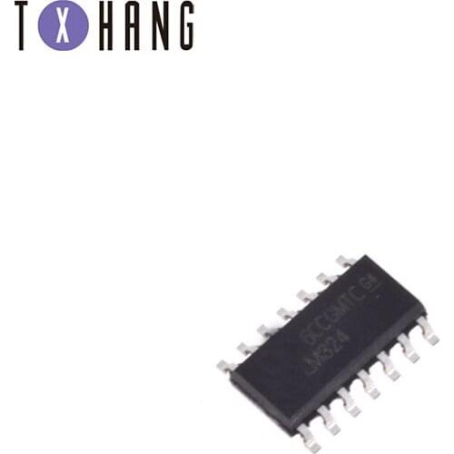 10PCS LM324DR SOP14 LM324 SOP SMD LM324DR2G LM324DT SOP-14 new and original IC