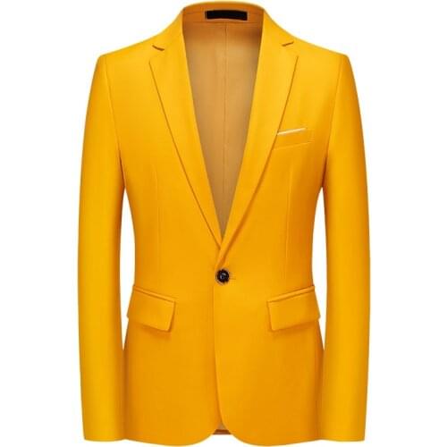 Blazer Men New Style Business Casual Mens Outerwear Jacket