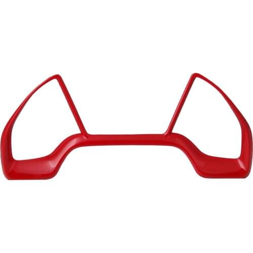 For 10th Gen Civic 2016—2021 Dash Board Instrument Panel Dial Dashboard Trim Cover Frame ABS Carbon Fiber Style Decal Interior