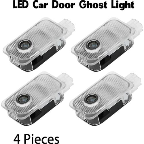 For Subaru Forester Outback Legacy Impreza Tribeca Auto Logo Laser Ghost Light Car Door Welcome Lamp Emblem Shadow Luces Blue