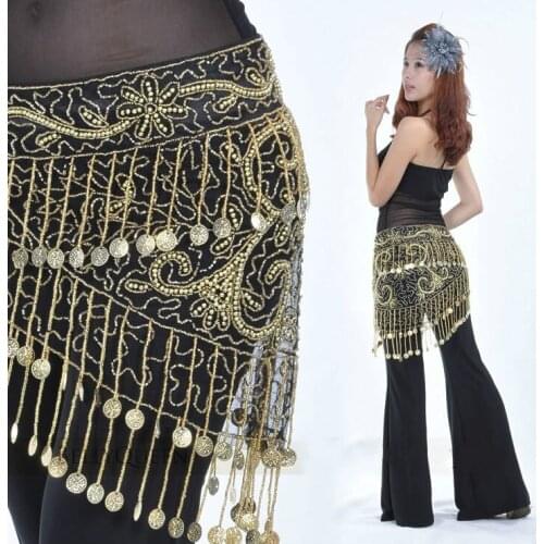 Hot Sales Belly Dance Waist Hip Scarf Belt Chain Womens Belly Dance Costume Belt