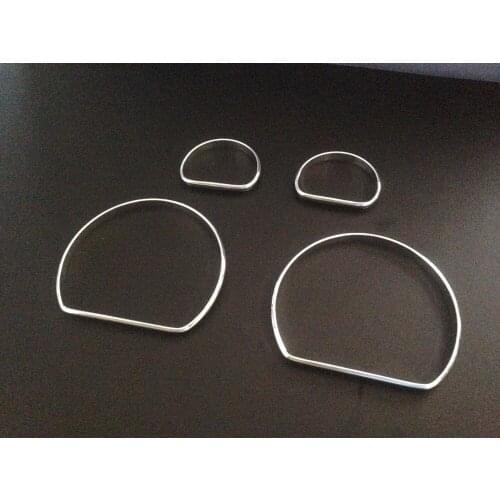 High Quality Chrome Aluminium Dial Rings Surrounds Set for Mitsubishi Galant 96-04