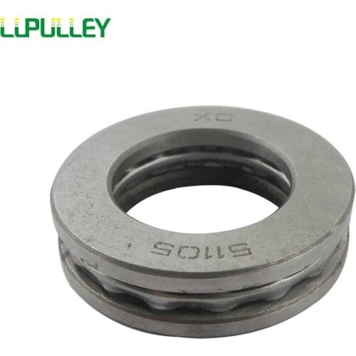 LUPULLEY 2PCS Thrust Ball Bearing 51106/51206/51107/51207/51307/51108/51208/51308/51109/51209/51309/51110/51111/51211/51114