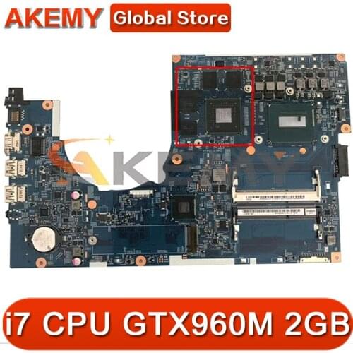 14204-1M Mainboard For Acer Aspire VN7-791 VN7-791G Laptop Motherboard 448.02G07.001M With i7 CPU GTX960M 2GB 100% Fully Tested