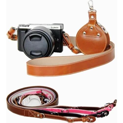 High quality PU Leather Neck Shoulder Camera Strap for Sony A580 HX300 HX400 A99 A77 A7RII A7III A7RIV A6100 A6300 A6500 A6600