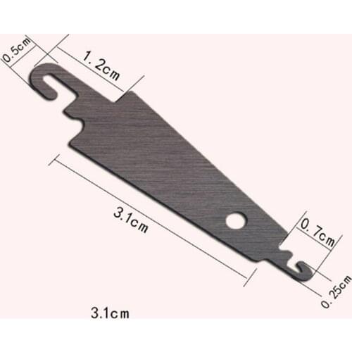 10Pcs/set Steel Hook Needle Threader Help for Hand Sew Ribbon Embroidery Cross X Stitching Sewing DIY Tool Craft Needlework Set