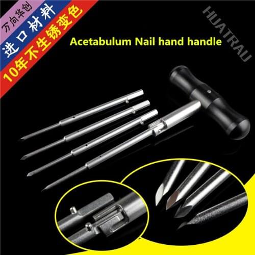 Orthopedic instrument medical acetabulum nail pin needle handle hip joint Femoral head hook retractor brace reduction screw AO