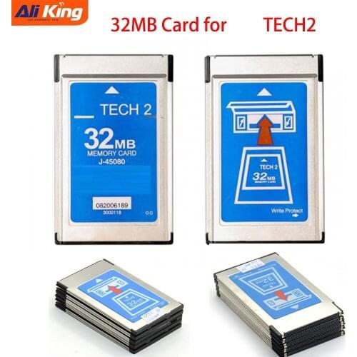 Top Quality Tech 2 For SAAB Tech2 6 Software 32MB Card for Opel/Isuzu/Holden/Suzuki Memory Card Car Diagnostic-tool software
