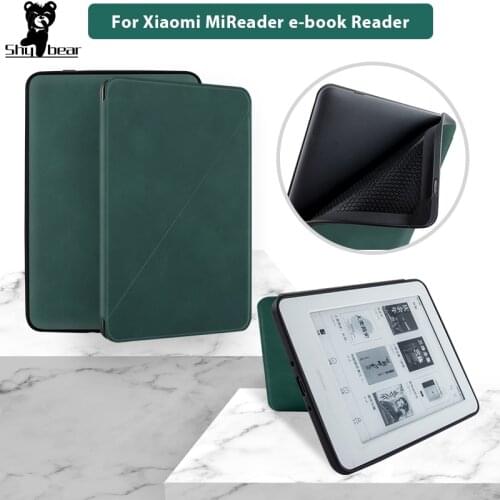 Luxury PU Leather Cover for Xiaomi Mireader Magnetic Funda Case for Xiaomi E-reader Auto Wake/sleep
