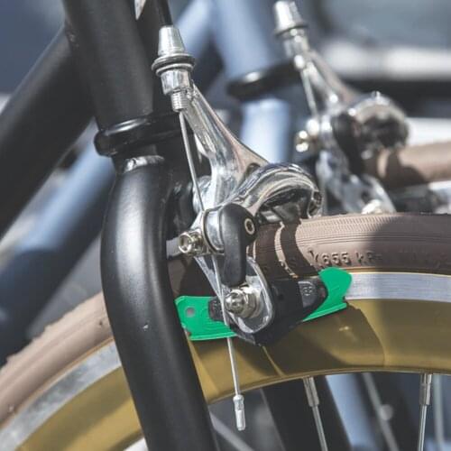 Bicycle Mountain Bike 2pcs Brake Block Curved design Simple portable Pad Adjustment Auxiliary Tool Bike Safety Supplies