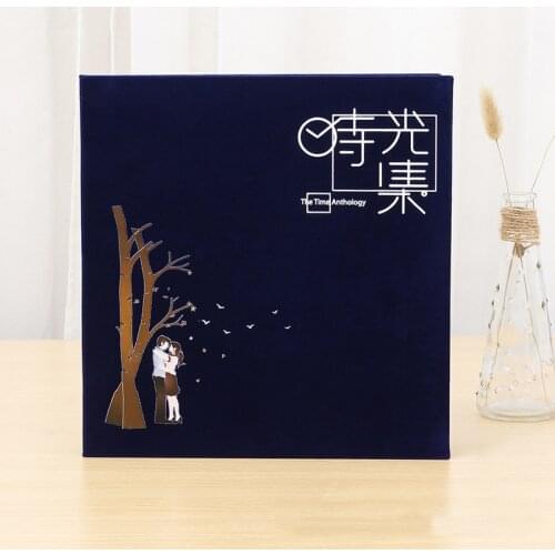 High Quality 16inch DIY Photo Album Lovers Birthday Gift Wedding Photos Baby Photo Ablum Scrapbook Paper Crafts Albums Sticky