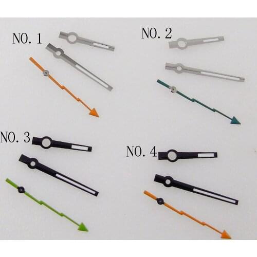 Green Luminous Watch Hands For NH35A NH36A 7s26, 7s36, 7s25, 7s35, 6r15 MIYOTA 8215 821A 8205 Mingzhu 2813 Automatic Movement