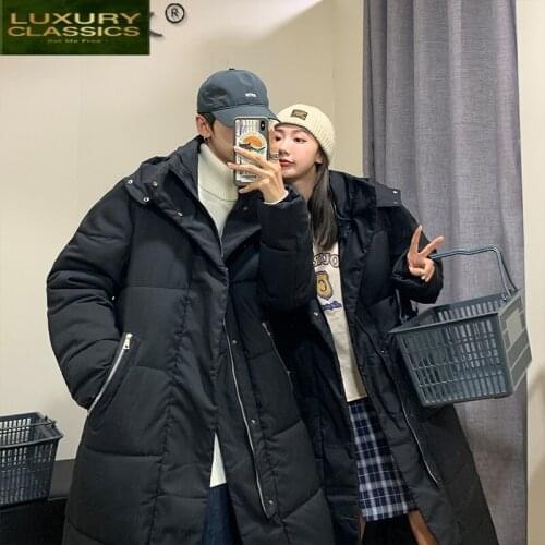 Winter Womens Jacket Men Clothing 2021 Streetwear Down Cotton Parkas Woman Thick Warm Coat Man Ropa De Hombre Hiver LW