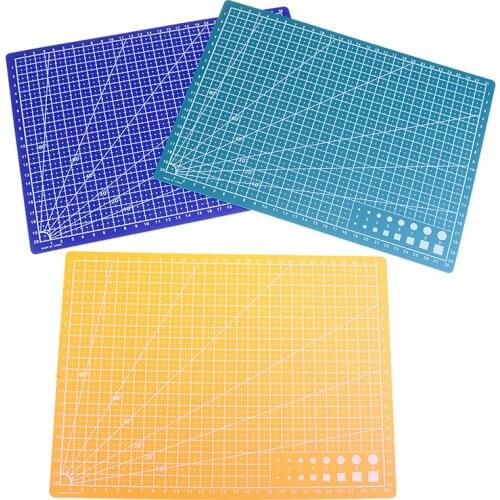 1pc 30*22cm A4 Grid Lines Self Healing Cutting Mat Craft Card Fabric Leather Paper Board