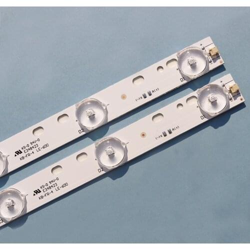 10pcs/lot 32 inch universal light bar LED assembly machine backlight strip aluminum substrate 10 lamp 3V length 57CM