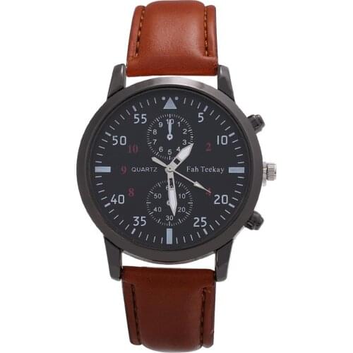 2020 Quartz mens watches top brand luxury Fashion Casual Leather Belt Watch for men Sports wristwatch Clock Relogio Masculino