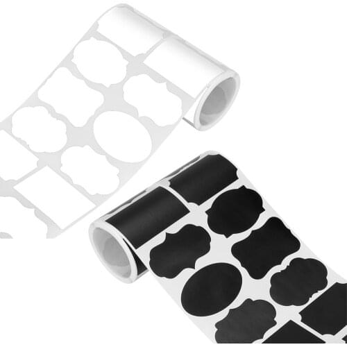 250pcs Blackboard Stickers Craft Kitchen Jar Storage Box Label Black Spice Blackboard Sticker Blackboard