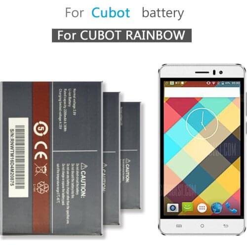 Mobile Phone Battery For CUBOT RAINBOW Battery 2200mAh