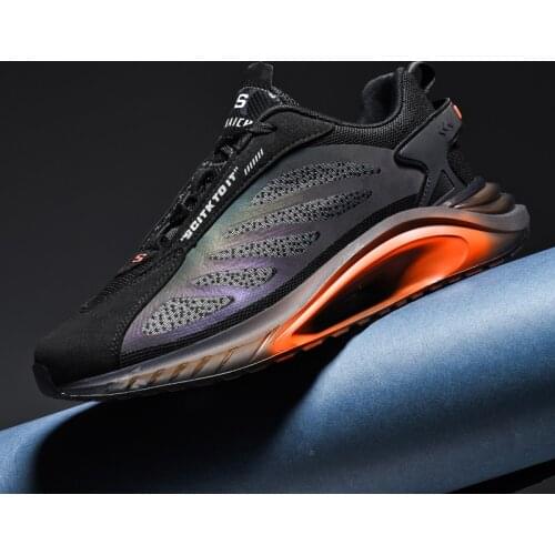 Outdoor Leisure male Running Shoes Breathable Sports Shoes Wear-Resistant Zapatillas Hombre Mens Sneakers causal gym shoes men