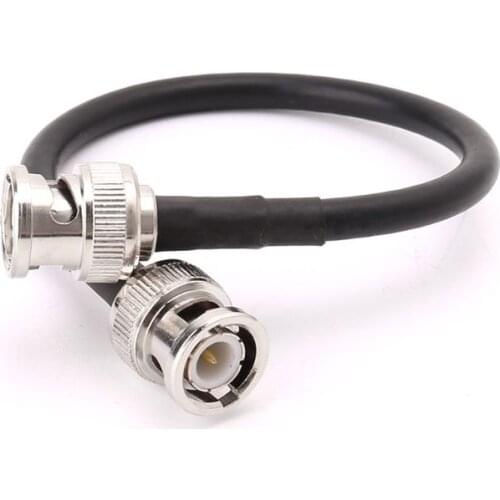 BNC Male To BNC Male RG58 Pigtail Cable 20cm Connector Crimp Coax Cables wholesale