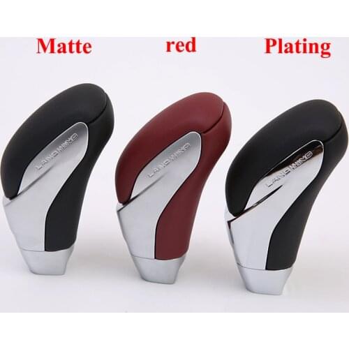 Leather Shift Gear Knob Lever Gaitor Automatic Transmission for Mazda 3 5 6 8 for MX-5 for CX-5 CX-7 CX-9