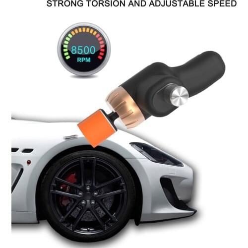 60W Variable Speed Mini Polishing Machine Corded Car Polisher 8500RPM Electric Polisher Cleaning Polishing Waxing Machine