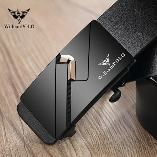 Mens Belt Luxury Brand Automatic Buckle Genuine Leather Harness Designer Belt Gold Male Business Casual Male Trouser Belt 2021