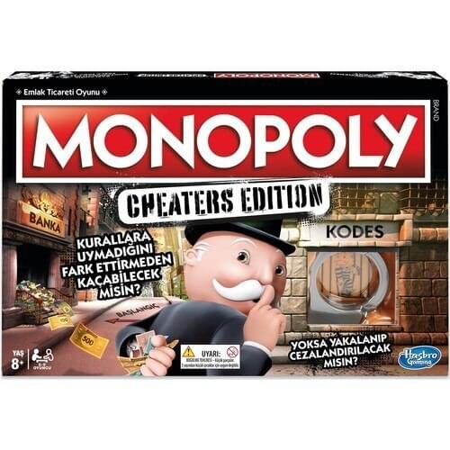 New 2021 Monopoly fraud gaol print English language board game fast delivery Turkey Fast Shipping