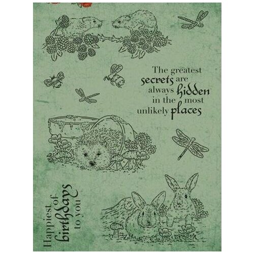 Animal Transparent Clear Silicone Stamp/Seal for DIY scrapbooking/photo album Decorative clear stamp M1430