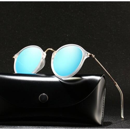 Polaroid Sunglasses Unisex Round Vintage Sun Glasses Famous Brand Sunglases Polarized Sunglasses Retro Feminino for Women Men