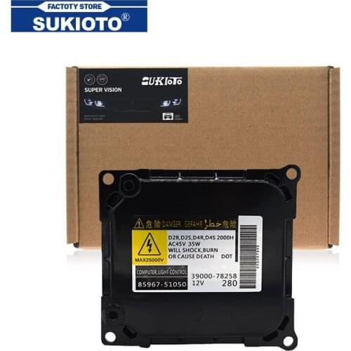 SUKIOTO 35W D2S D2R HID Ballast For Toyota Lexus D4S D4R OEM KDLT003 DDLT003 85967-24010 85967-53040 85967-52020 85967-51050