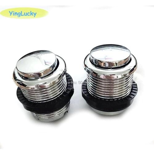 10pcs Built-in Small Micro Switch For DIY Arcade Controller Jamma Mame 24mm Factory Price Arcade Button Round Push Button