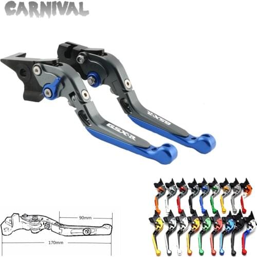 For Suzuki GSX R125 GSX R150 GSX-S125 GSX S 150 CNC aluminum expandable brake clutch lever folding motorcycle accessories 17 18