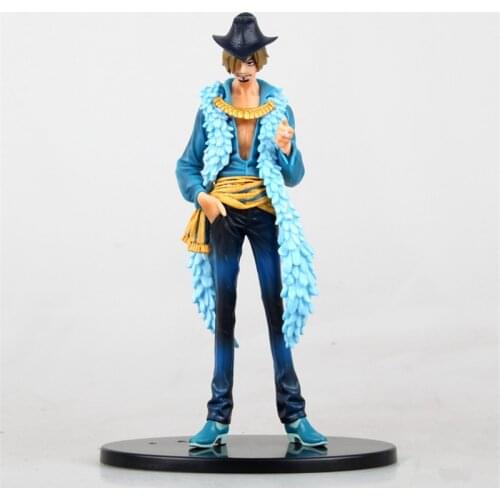Anime One Piece Sanji 15th Edition PVC Action Figure Collection Model Toys Doll 7" 18CM