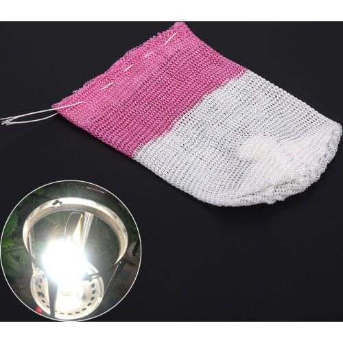 10Pcs Gauze Mesh Camping Gas Lantern Mantles U Shape Type Light Lamp Mantle Non-Radioactive Safe Outdoor Tools