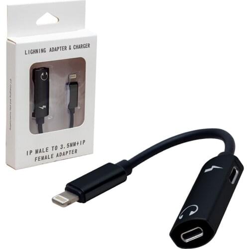 POWERMASTER PM-3770 LİGHTNİNG TO CHARGING AND HEADPHONE CONVERTER CABLE