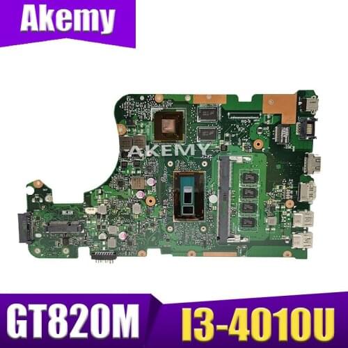XinKaidi X555LD Laptop motherboard for ASUS X555LD X555LP X555LA X555L X555 Test onboard mainboard 4G RAM I3-4010U GT820M