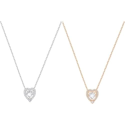 Fashionable 2019 New Bright Necklace, Dancing Heart, Jewelry For Lovers, Engagement, Wedding Anniversary