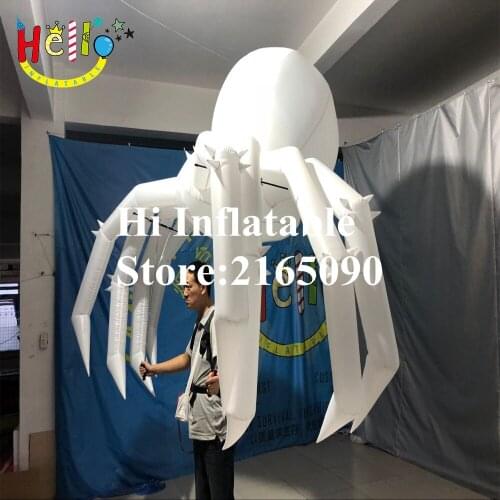 New Design Event Parade Inflatable Costume 3.5 M Walking Spider Moving Mascot