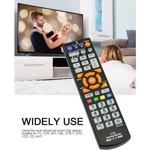 Learning Remote For TV Cbl Dvd Sat Stb Hifi Vcr Universal Smart Remote Control With Learning Function Full-key Learning For TV