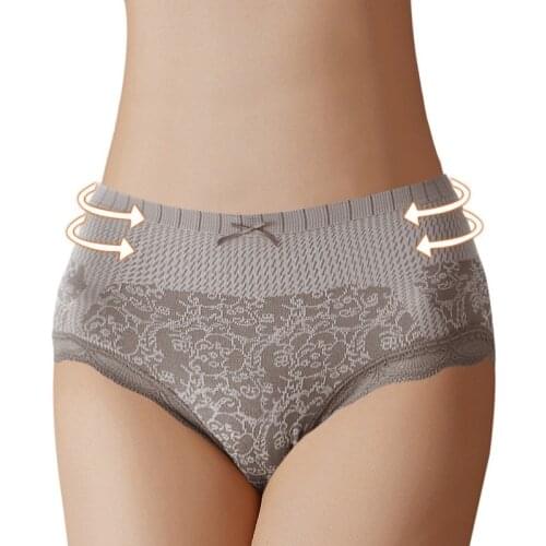 2021 Cotton Briefs Women Underpants Seamless Lingerie High Waist Panties Breathable Plus Size Underwear Summer Female Intimates