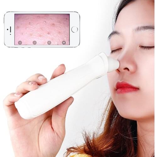 Camera Pore Cleaner Blackhead Remover Nose Face Deep Cleansing Vacuum 500X WIFI Microscope Camera Skin Care Machine