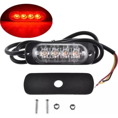 1PCS Red Side Marker LED Light Truck 12v-24v Lights Trailer Truck Light Turn Light Bar Indicators Lamp Tail Light Trailer Lamp