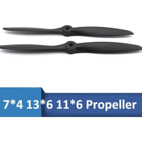 2PC 7inch-16inch Propellers 7*4 13*6 11*6 13*8 14*6 Nylon Oil Propellers for DIY RC Models 9/15/21/28 Level Engines Spare Parts