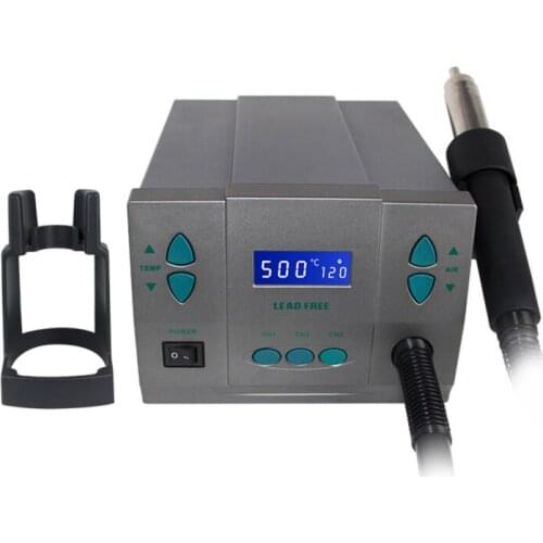 861x smart digital display high frequency lead-free hot air gun desoldering station mobile phone repair chip high power 1300W
