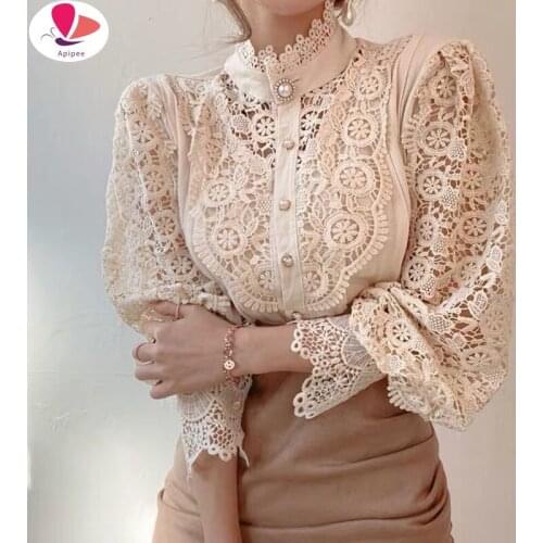 Офисные блузки Apipee China At AliExpress