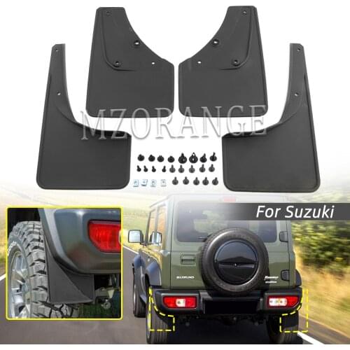 Auto Mud Flaps Mudguard for Suzuki Jimny JB74 JB74W 2018-2020 Mudflaps Splash Guards Front Rear Mudguards car Mud Flap Fender