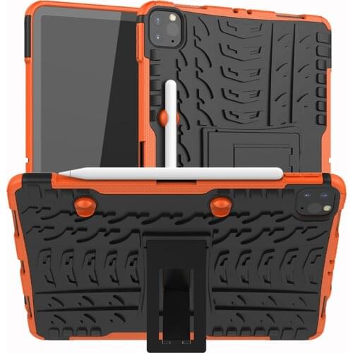 Air 4 10.9 Case for iPad Pro 11 2020 TPU Cover with Kickstand and Pencil Slot for iPad Pro 11 2018 Shckproof Case